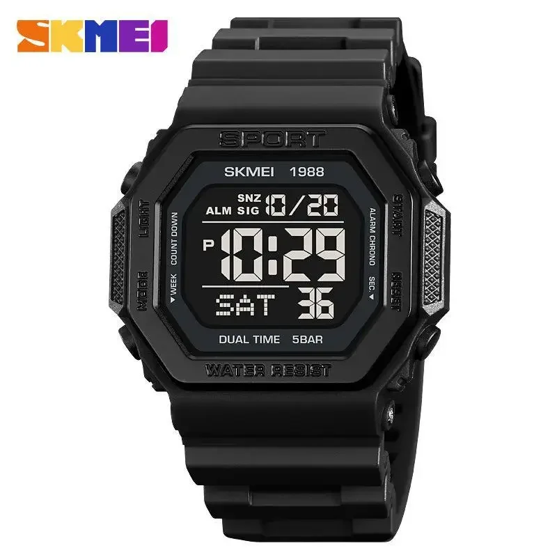 Digital Timer Countdown - Skmei 1988 Men's Military Countdown Watch