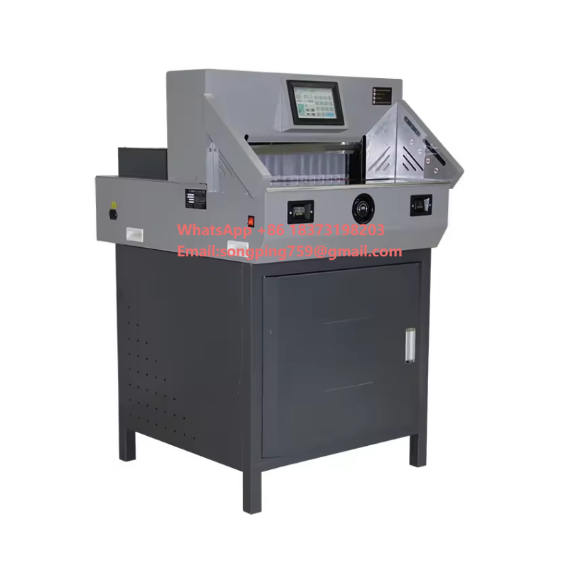 Paper Cutting Guillotine - Automatic Paper Cutter Machine High Speed