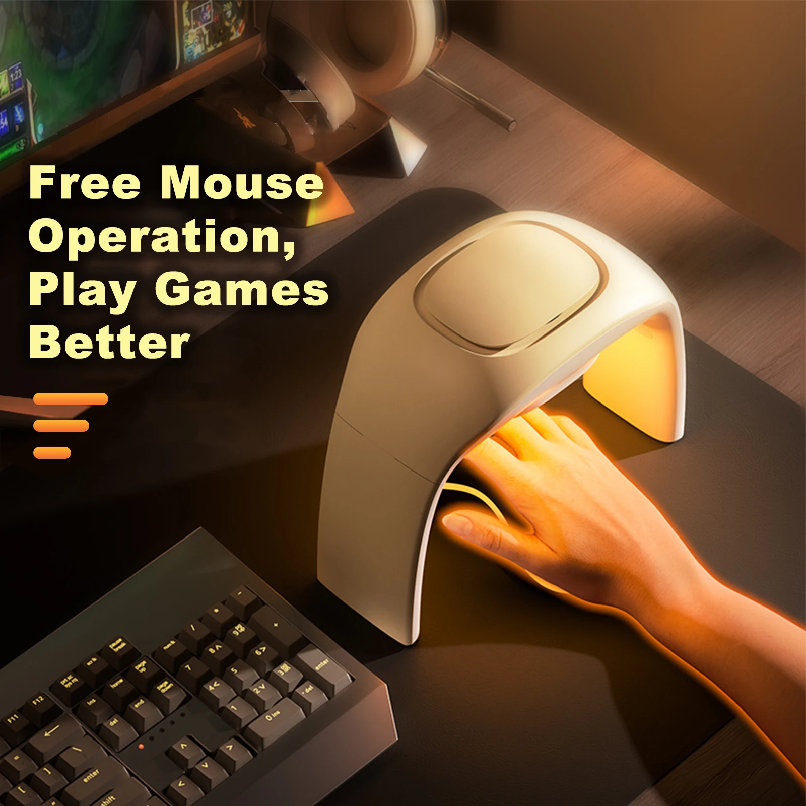 Eary Portable Winter Mouse Han - Office Tech Desk 评论和价格