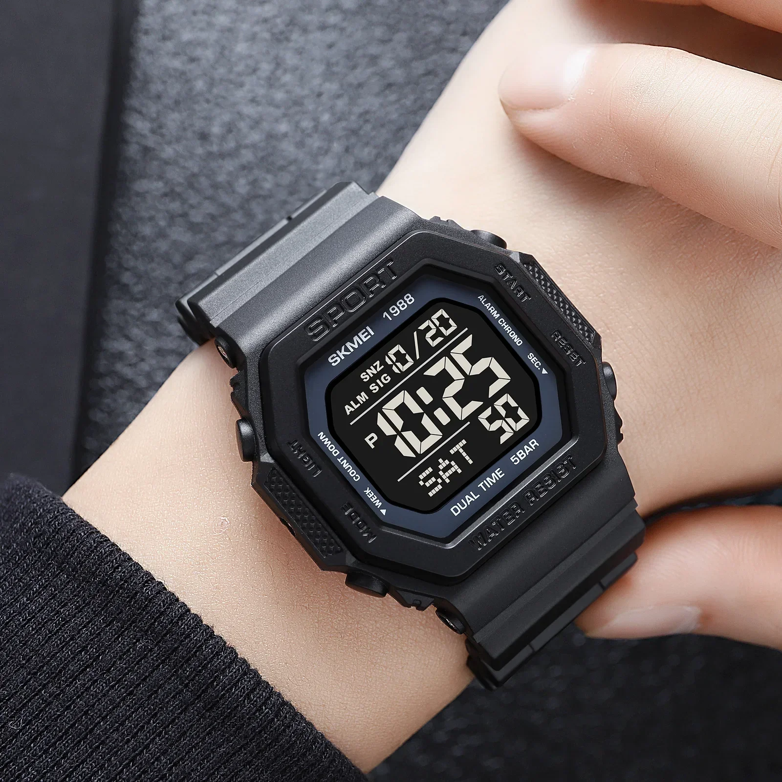 Skmei 1988 Men's Military Coun - Digital Timer Countdown 评论和价格