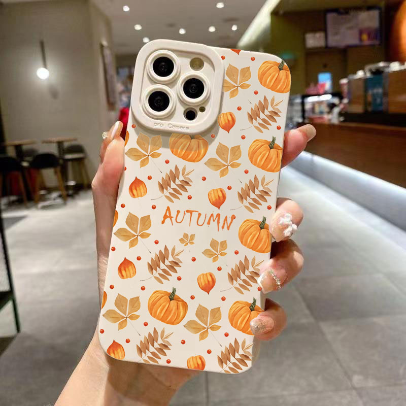 Autumn Maple Leaves Pumpkin Pa - Receipt Printer Thermal 评论和价格