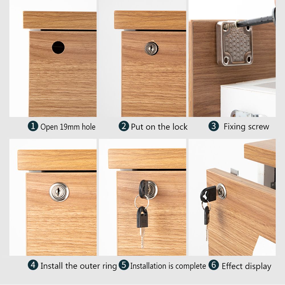 Zinc Alloy Drawer Lock Burglar - Cash Drawer Pos 评论和价格
