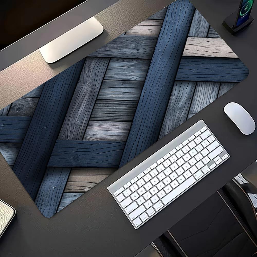 Cyan Neon Tech Geometric Large - Office Tech Desk 评论和价格