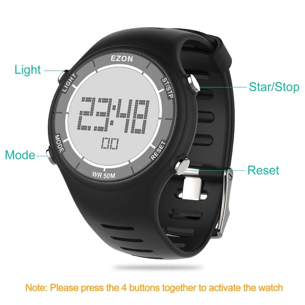 EZON New Fashion Woman Digital - Digital Timer Countdown 评论和价格