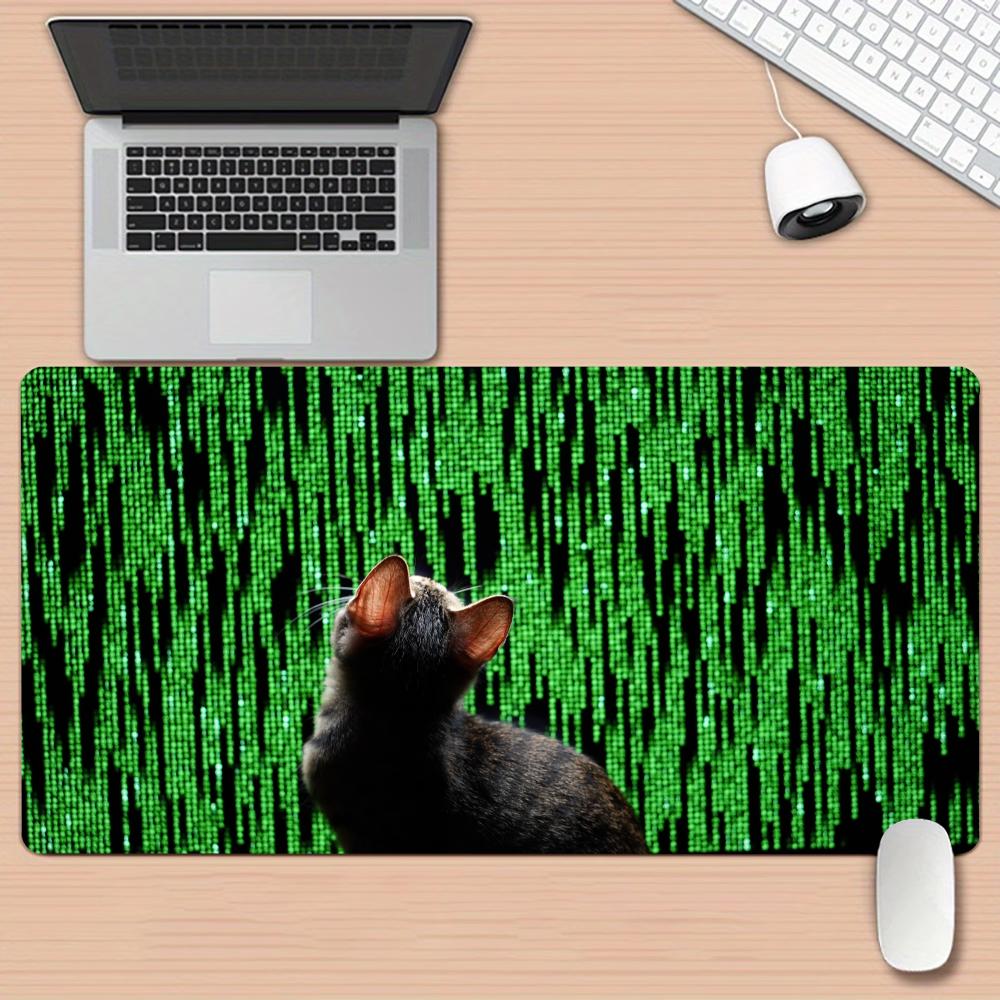 Tech Matrix Code Cat Art large - Office Tech Desk 评论和价格