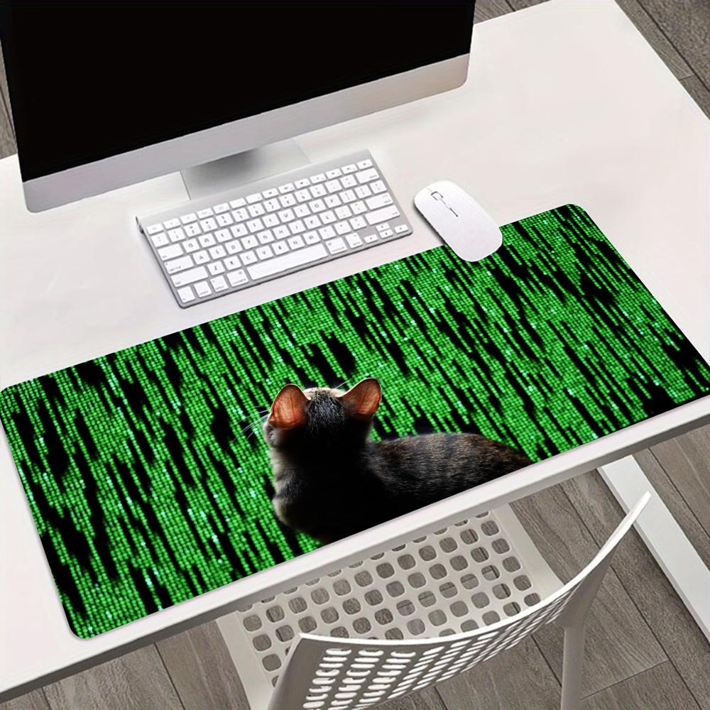 Tech Matrix Code Cat Art large - Office Tech Desk 评论和价格