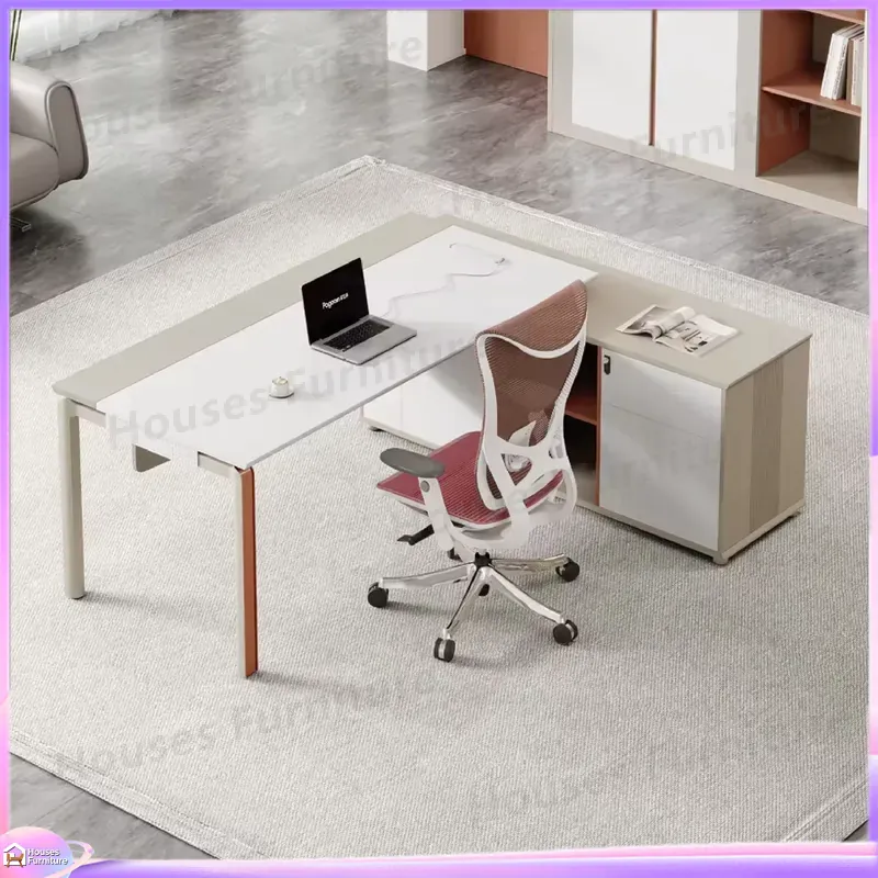 L Shaped Executive Desk Modern - Office Tech Desk 评论和价格