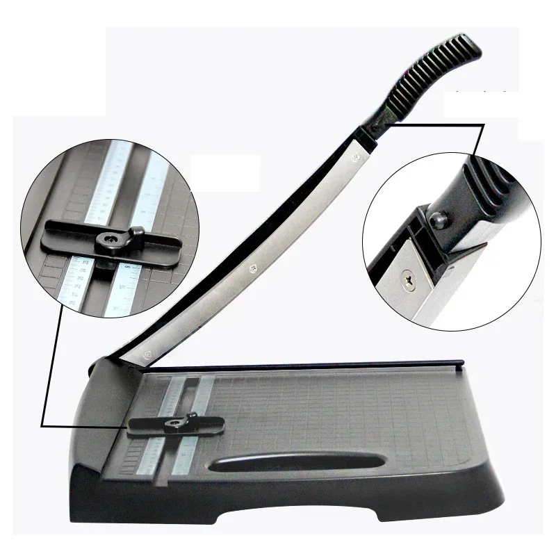 New Upgrade 220V Guillotine Cu - Paper Cutting Guillotine 评论和价格