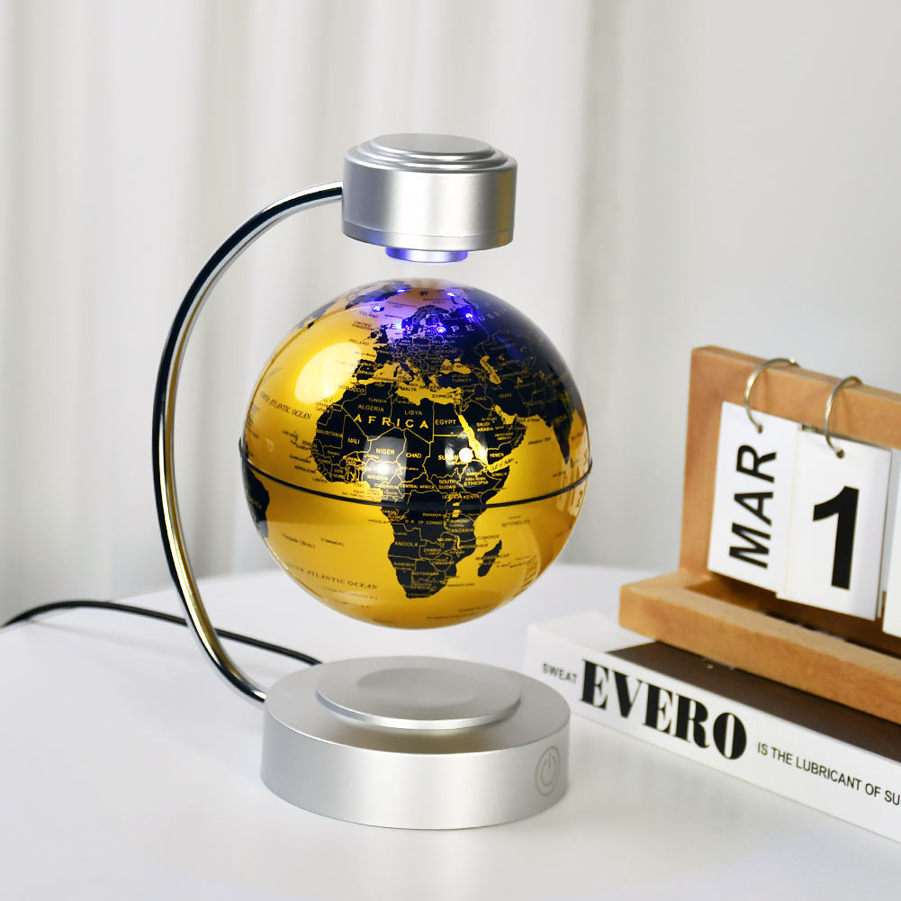 Magnetic Levitation Globe with - Office Tech Desk 评论和价格